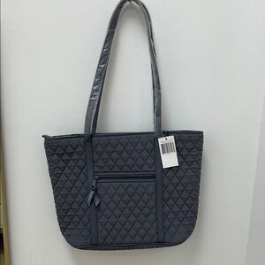 Quilted Gray Tote Bag Vera Bradley